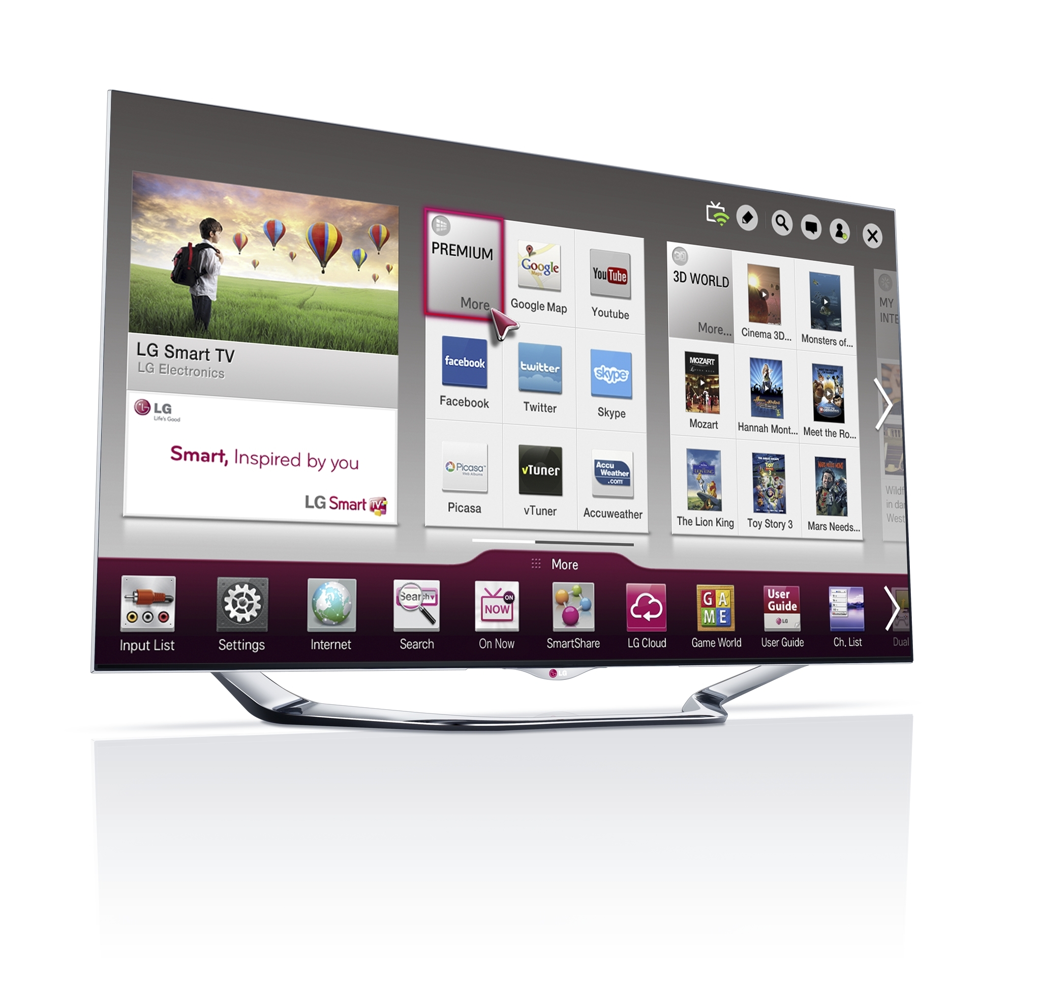 LG TV 55 inches (Internet Smart TV) image