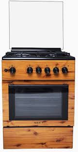 MAXI GAS COOKER 60X60 WOOD. 3+1 image